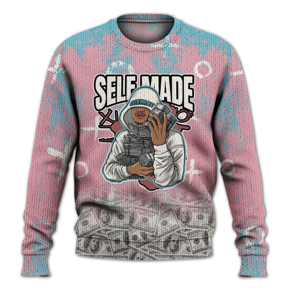 Knitted Sweater To Match Doernbecher 6s - Selfmade Unique Drip