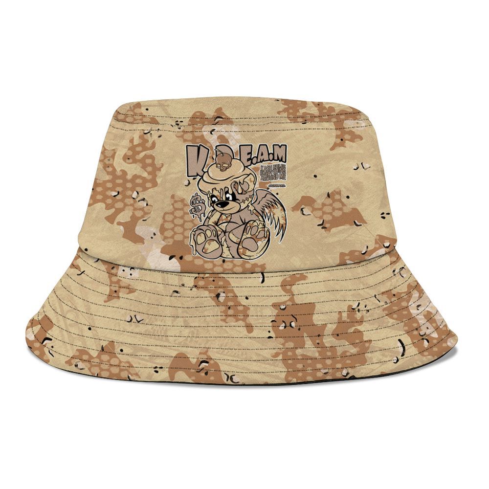 Bucket Hat To Match Desert Camo 3s - Loot Bear Graphic