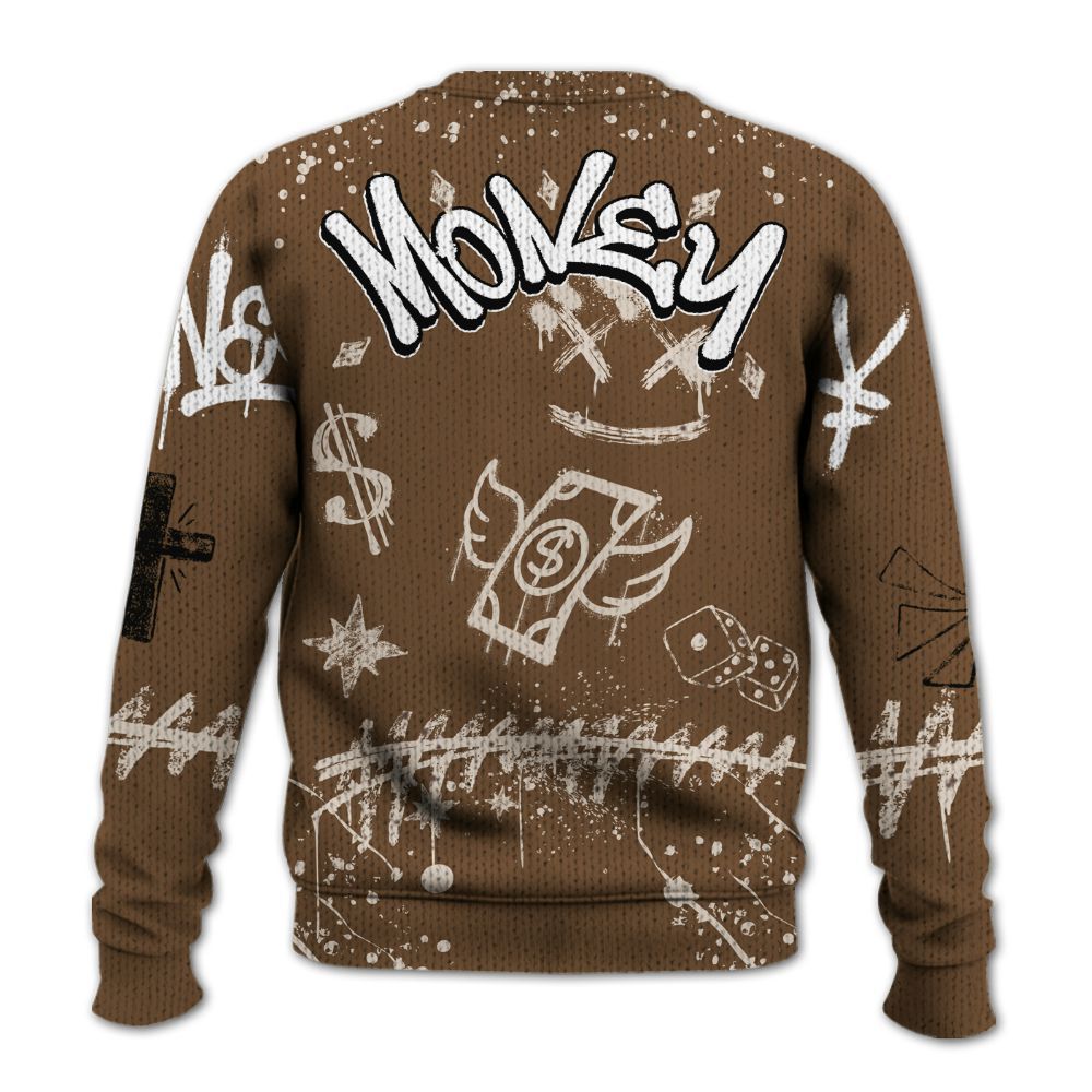 Sweater To Match Eggnog 12s - Everybody Paid In Full Crayon Graphic