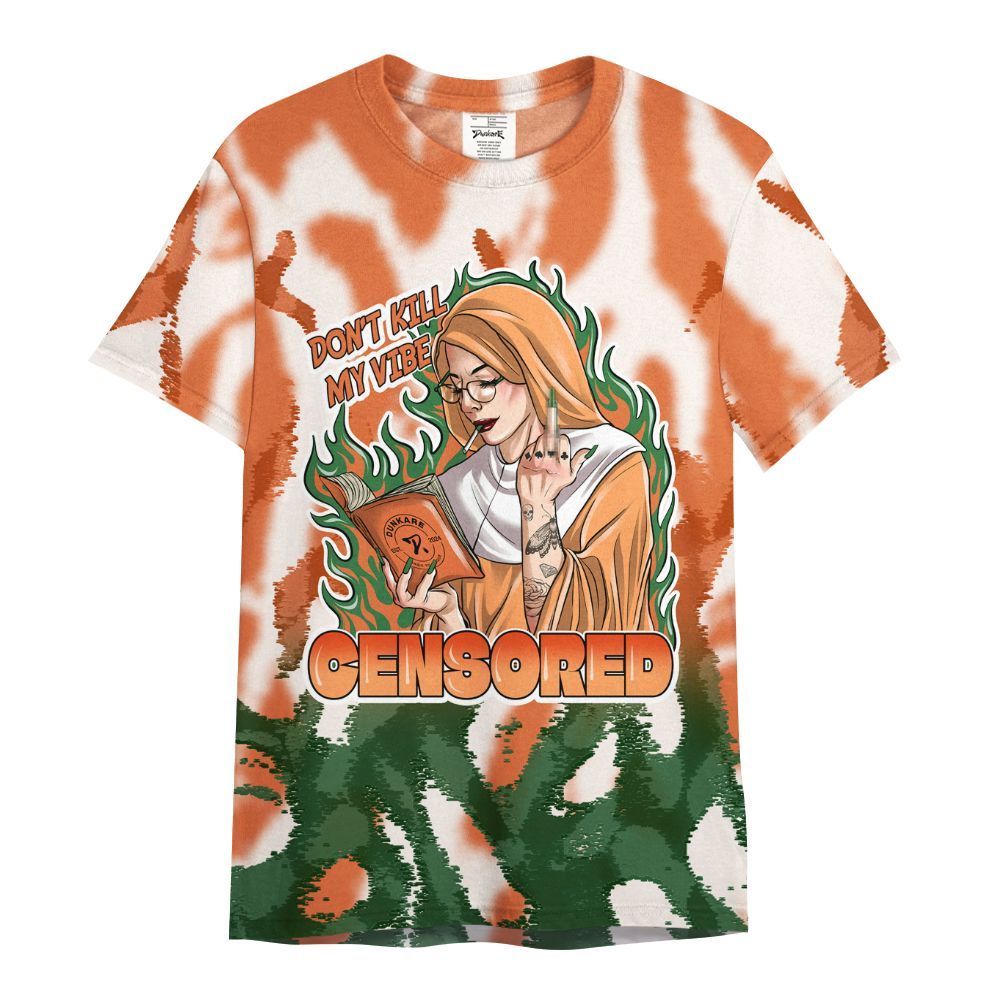 Shirt To Match Low Miami 5s - Censoredz Burn All Over Print