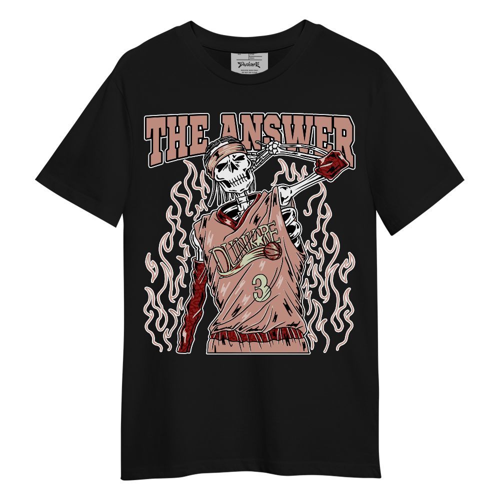 Shirt To Match Valentines Day 3s - Allen The Answer Skeleton Unisex Shirt