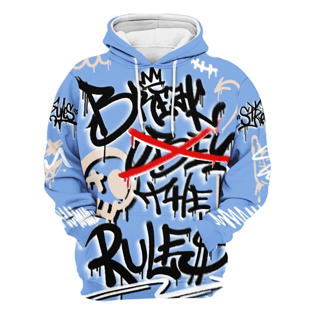 Hoodie To Match Air Max 1 Royal Pulse - Break Rules Streetwear All Over Print