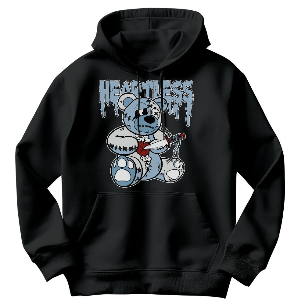 Sweatshirt To Match Mid Ice Blue 1s - Heartless Bear Graphic