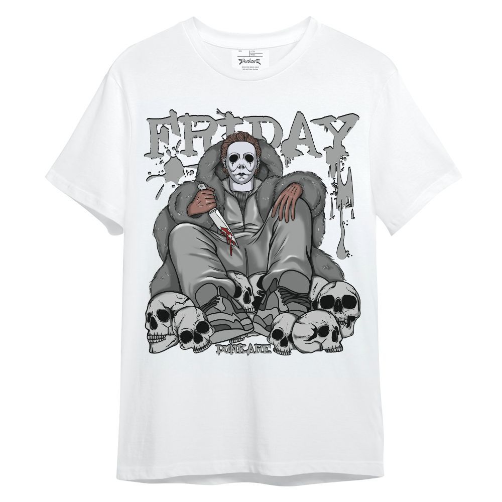 Shirt To Match Black Wolf Grey 12s - Scary Friday Unisex Shirt