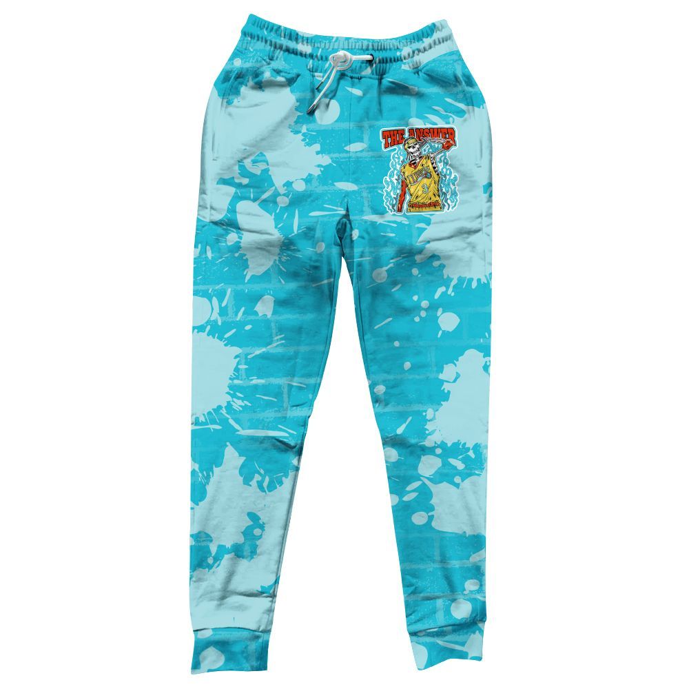 Sweatpant To Match Dunk Low KD 17 N7 - Allen Answer Skeleton Brick All Over Print