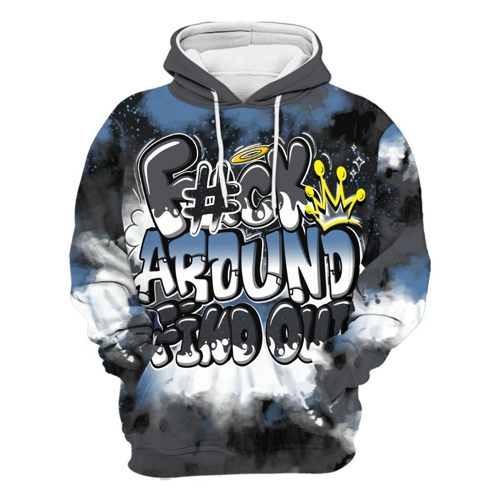 Hoodie To Match Air Max 95 Stash - Tie Dye FK Around Find Out All Over Print