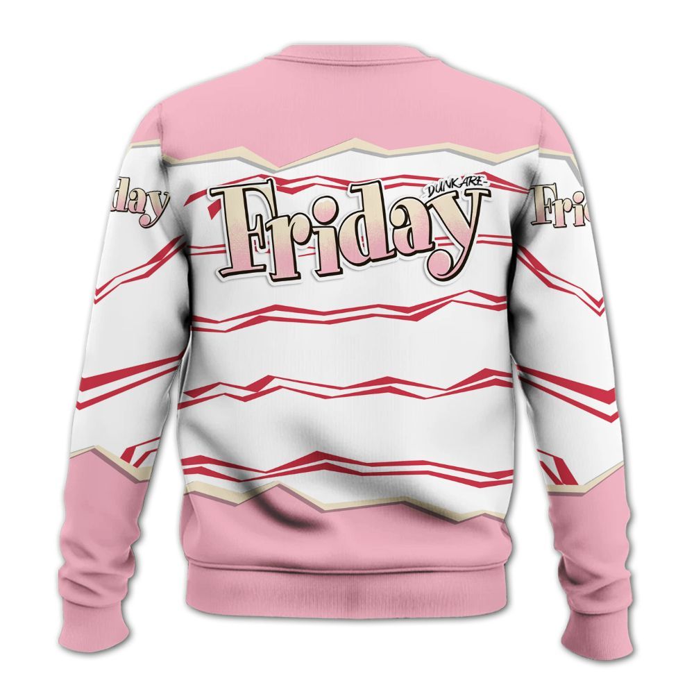 Sweatshirt To Match Low OG Tropical Pink 1s - Friday Movie 90s TV All Over Print