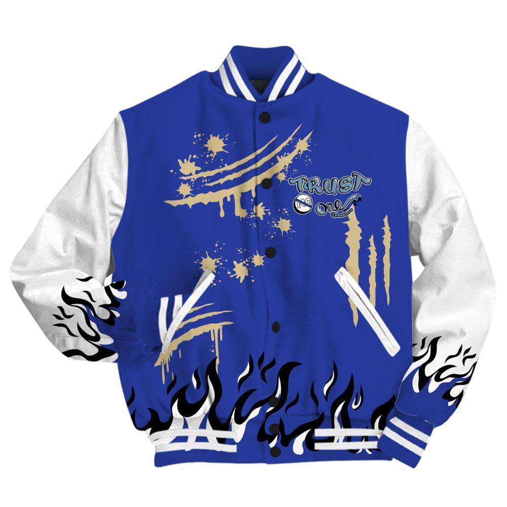 Varsity Jacket To Match Air 180 Concord - Graphic Trust No One All Over Print