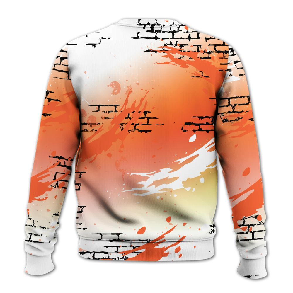 Sweatshirt To Match Dunk High Candy Corn - Values Of Loyalty Drip All Over Print