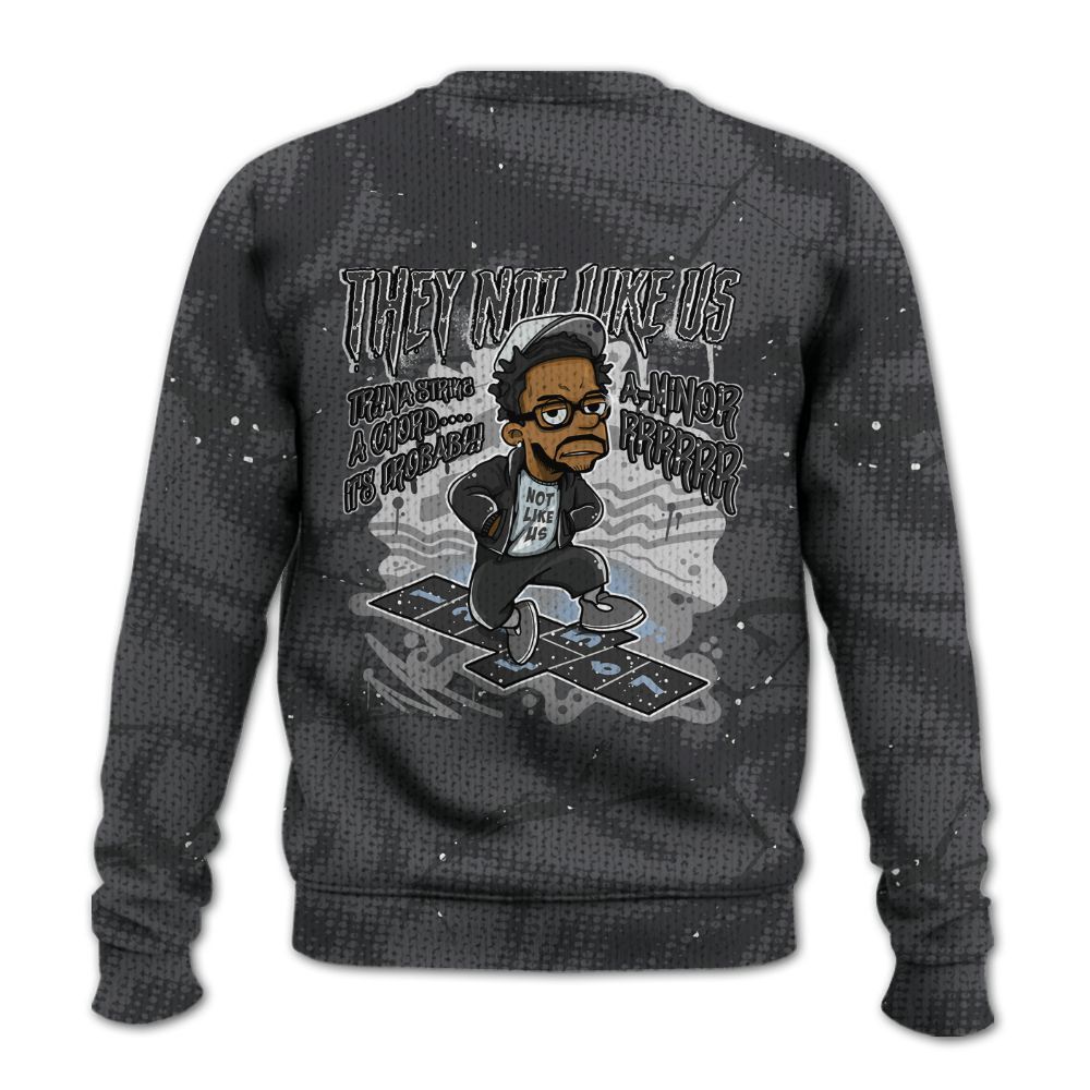 Knitted Sweater To Match Reverse Oreo 6s - Hopscotch Dislike Us Graphic Crack