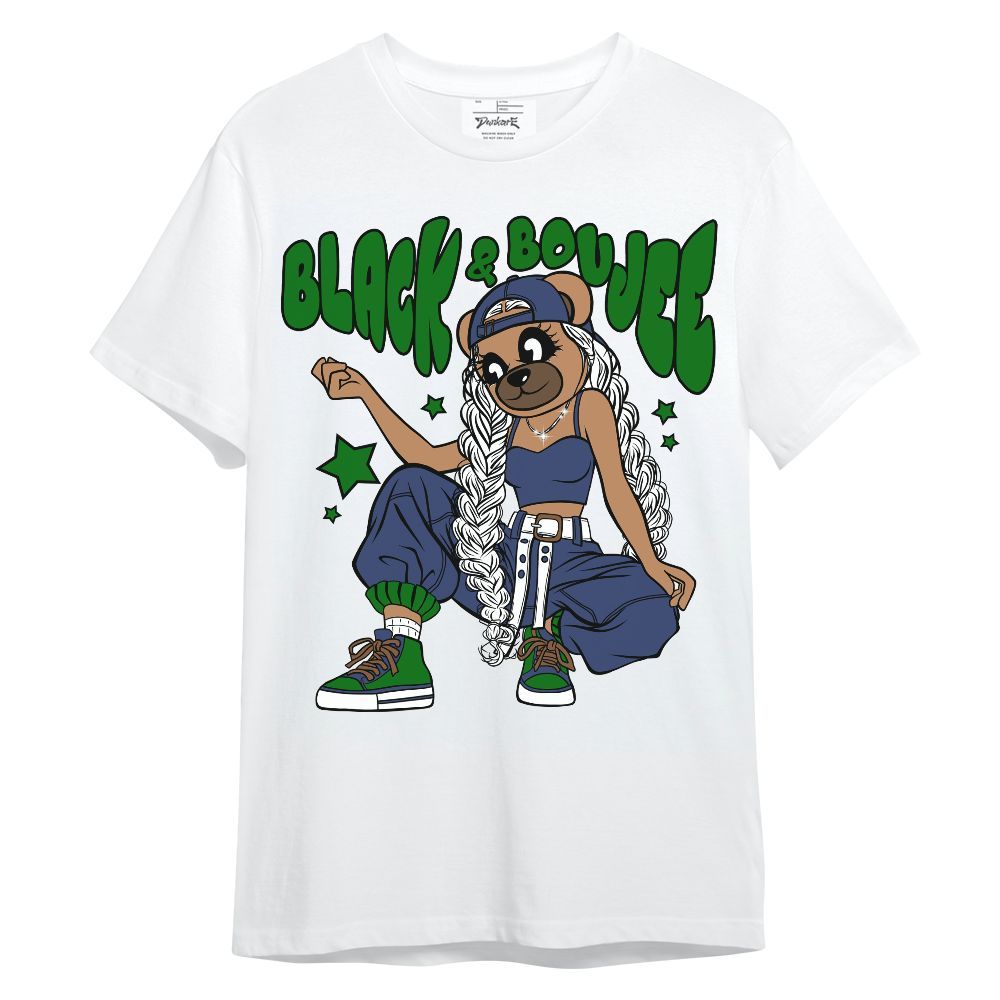 Shirt To Match Midnight Navy 13s - Boujee Girls Bear Unisex Shirt