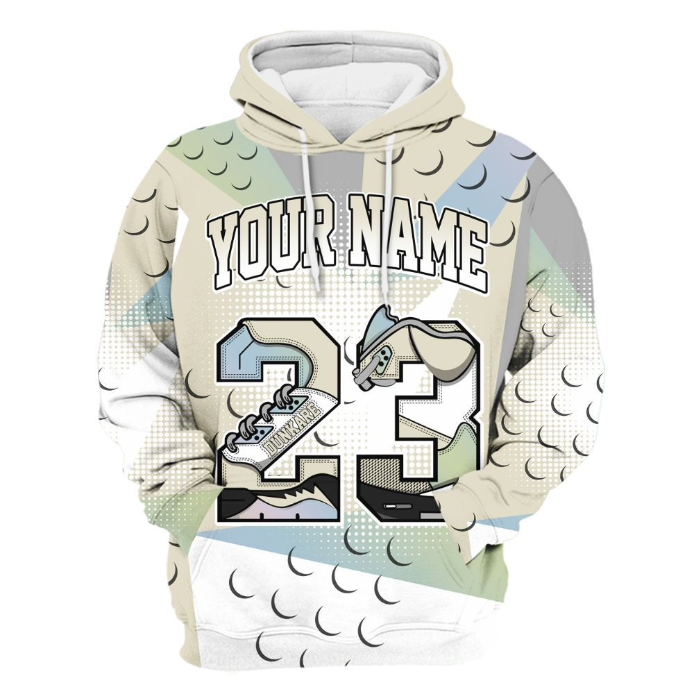 Hoodie To Match Joins Year Of The Snake 5s - Poly Custom Name Number 23 5s All Over Print