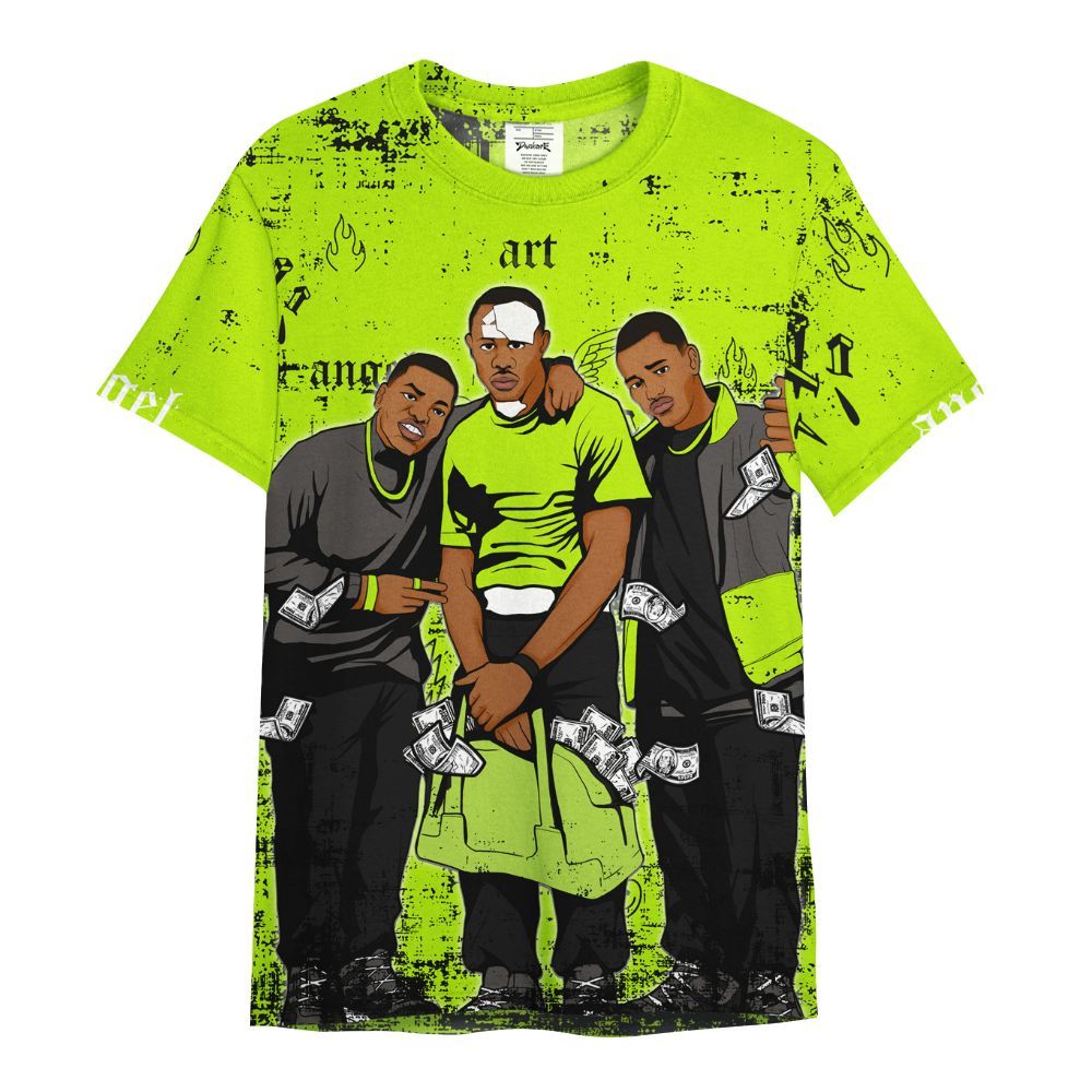 Shirt To Match Foamposite Voltage Black Air Pro 2026 - Paid In Full Money All Over Print