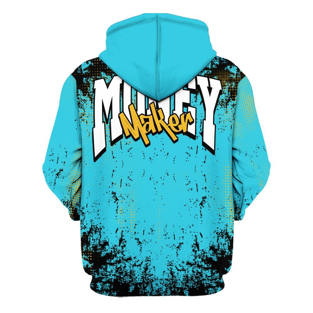 Hoodie To Match Dunk Chunky Dunky - Move In Silence Money Street Retro All Over Print