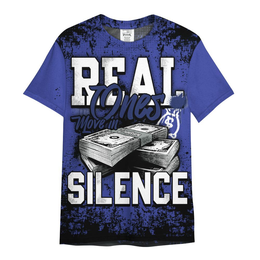 Shirt To Match Shox TL Royal - Move In Silence Money Street Retro All Over Print