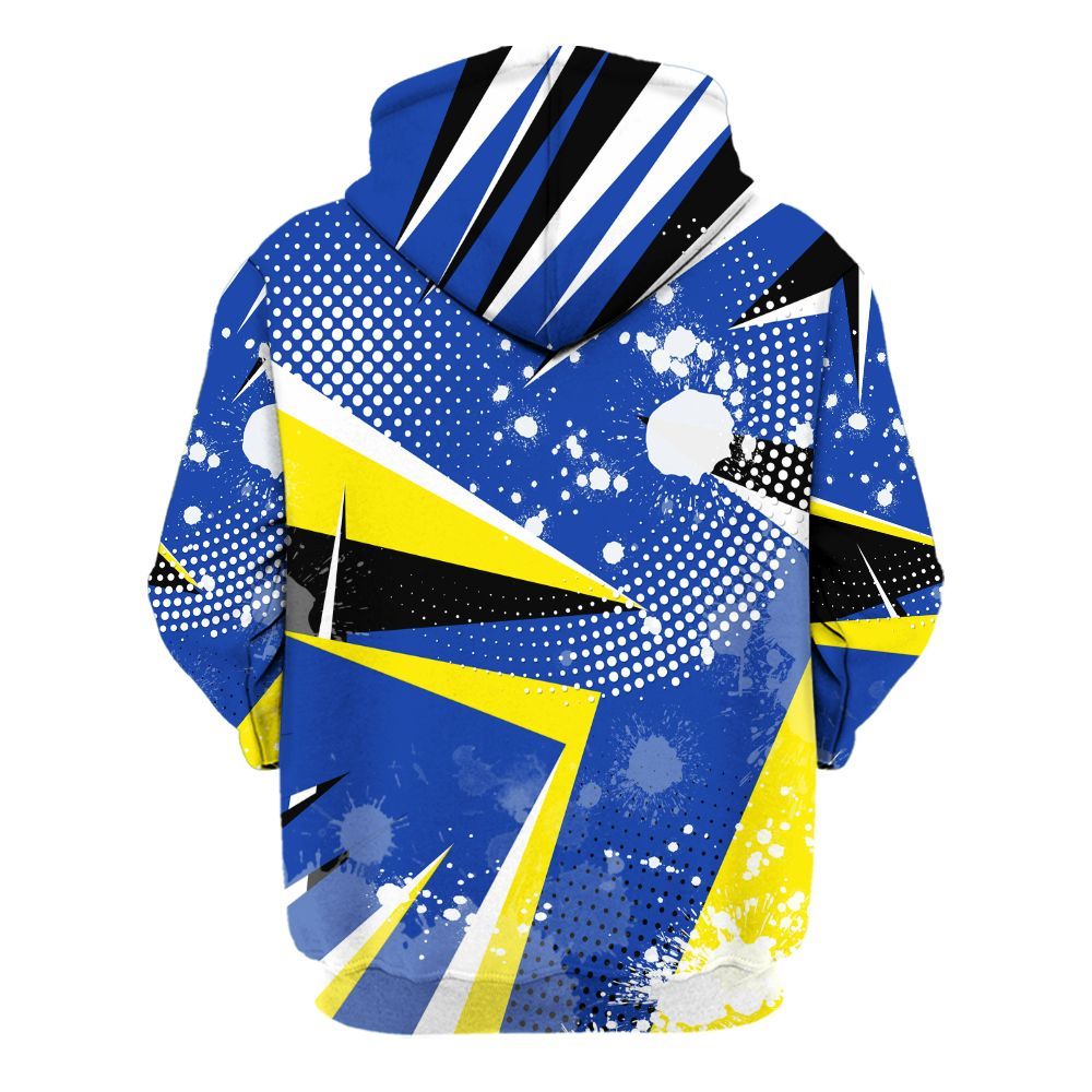 Hoodie To Match Laney 14s - Poly Trust No One Dripping All Over Print