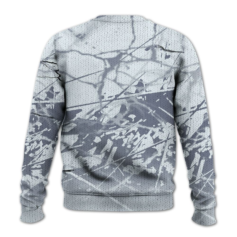 Knitted Sweater To Match Air Foamposite Jin Kazama - Self Make Skeleton Profound