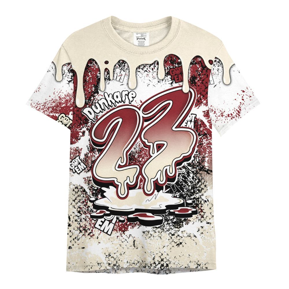 Shirt To Match Valentine's Day 2026 4s - Dripping 23 Drip All Over Print