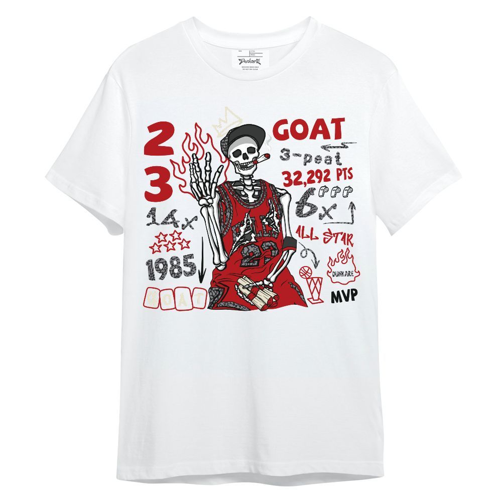 Shirt To Match Cement Grey 3s - Number 23 G.0.A.T Unisex Shirt