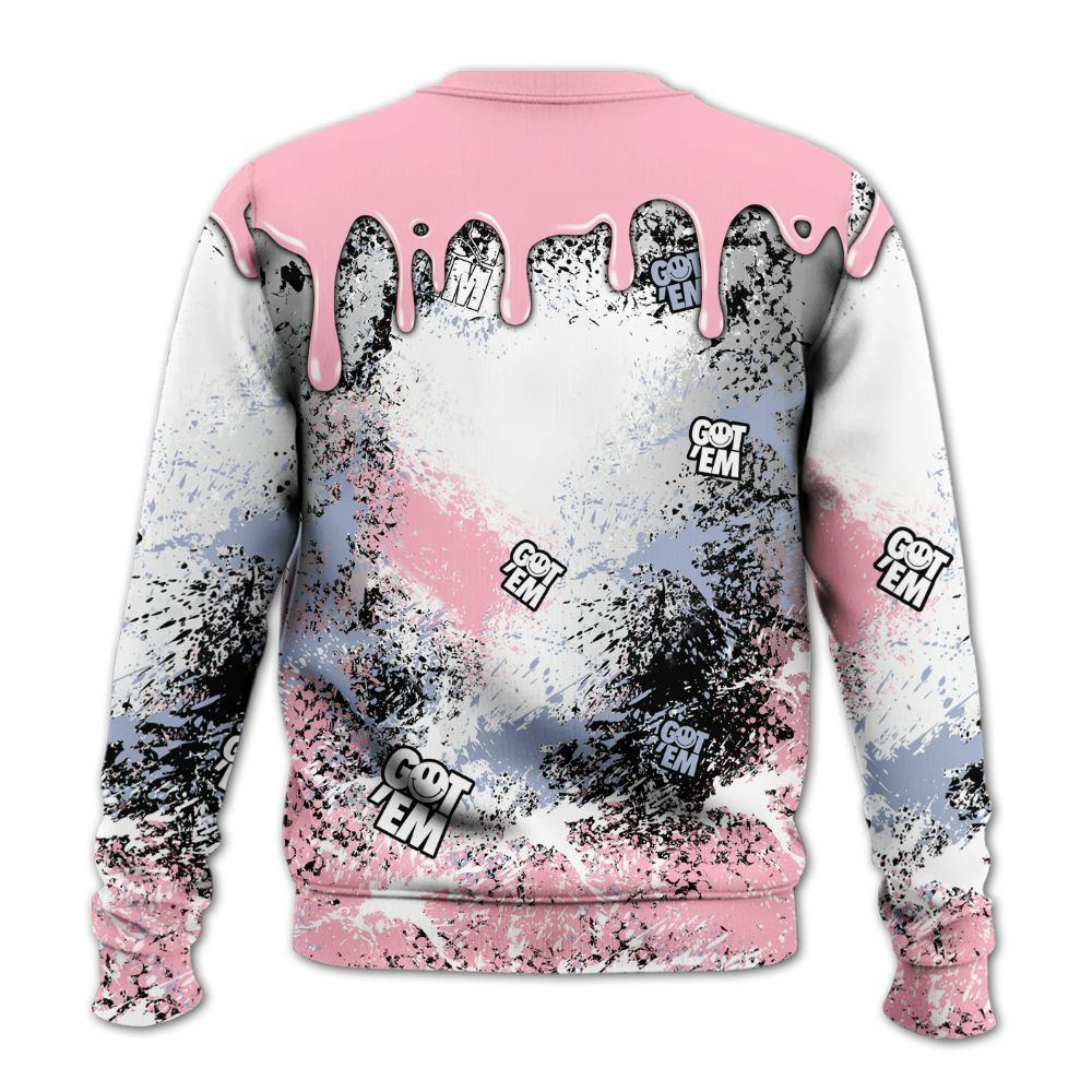 Sweatshirt To Match Retro 35th Anniversary 5s - Dripping 23 Drip All Over Print