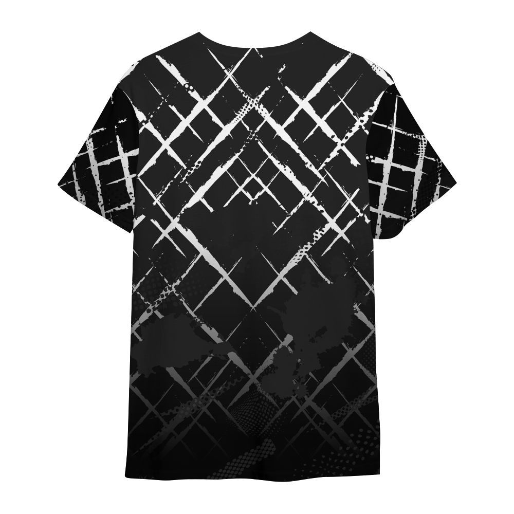 Shirt To Match Black Cat NET 4s - Halftone Stand Business Dripping All Over Print