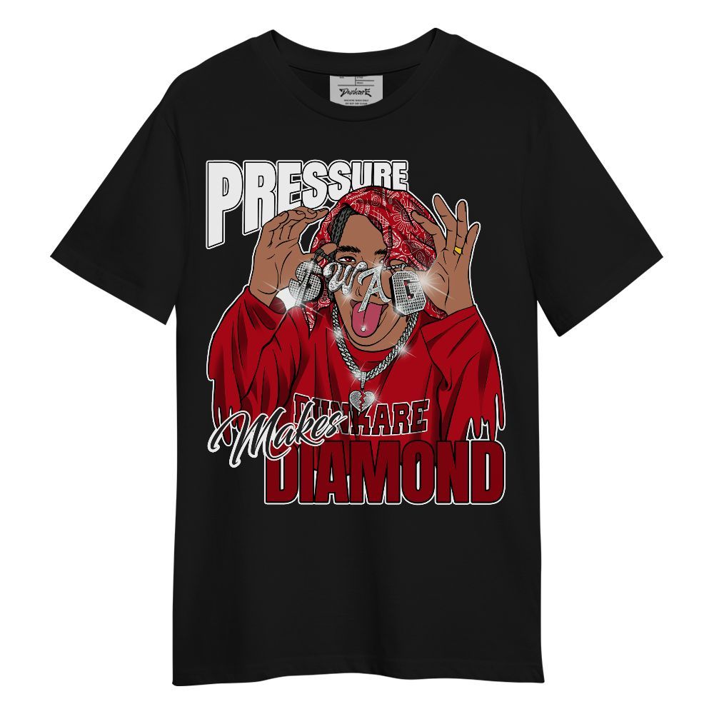 Shirt To Match Bred Velvet 11s - Pressures Makes Shirt To Match Unisex Shirt