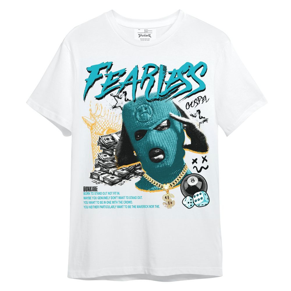 Shirt To Match Retro Aqua 5s - Fearless Gospel Streetwear Money Unisex Shirt