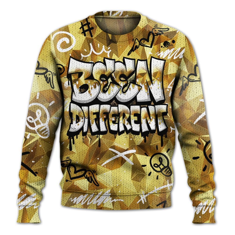 Knitted Sweater To Match NET Gold 4s - Drip Been Di2ferent