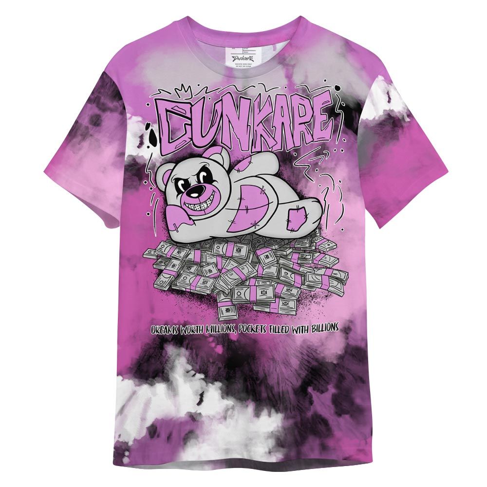 Shirt To Match Hyper Violet 4s T- - Dreams Millions T- Shirt Graphic Tie Dye Unisex 1801 NCMD