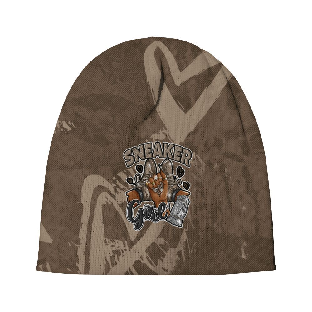 Beanie Hat To Match Dark Mocha Jack - Sneakerz Girlz Heart Grunge Graphic