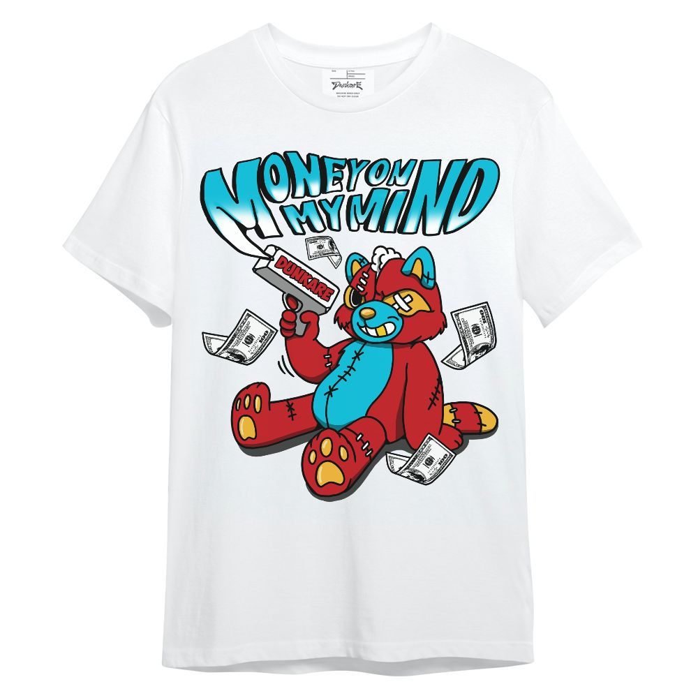 Shirt To Match Dunk Low Fruity Pebbles - Money On My Mind Raccoon Unisex Shirt