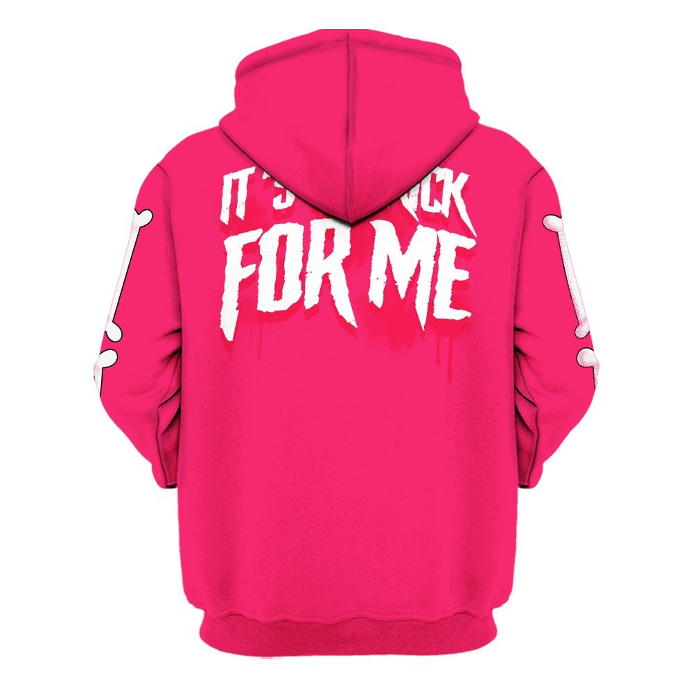 Hoodie To Match Air VaporMax Plus Triple Pink - It's The Kick For Me All Over Print