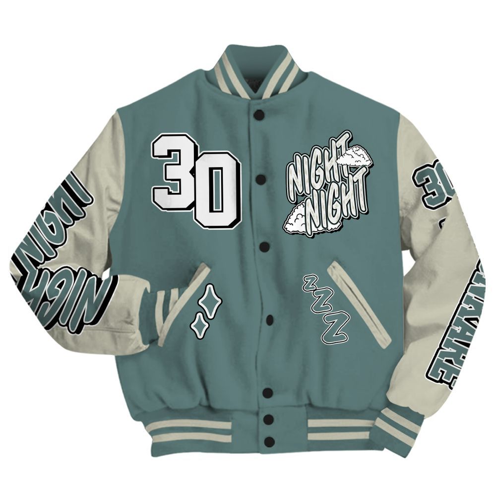 Varsity Jacket To Match AMM Low 17s - Seeya Skeleton All Over Print