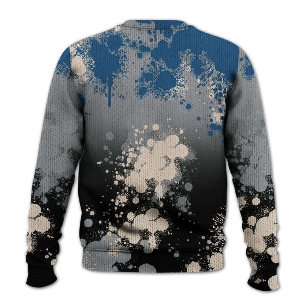 Knitted Sweater To Match Rare Air 3s - Trust No One Scary