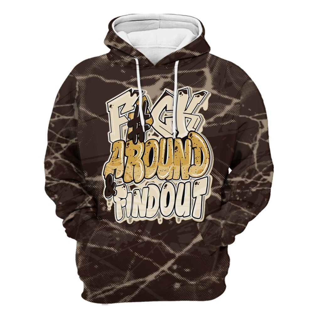 Hoodie To Match 2025 Retro Earth 5s - F Around Find Out Graphic All Over Print