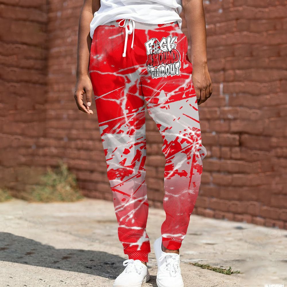 Sweatpant To Match Air Max 1 Low Poly - F Around Find Out Graphic Profound All Over Print