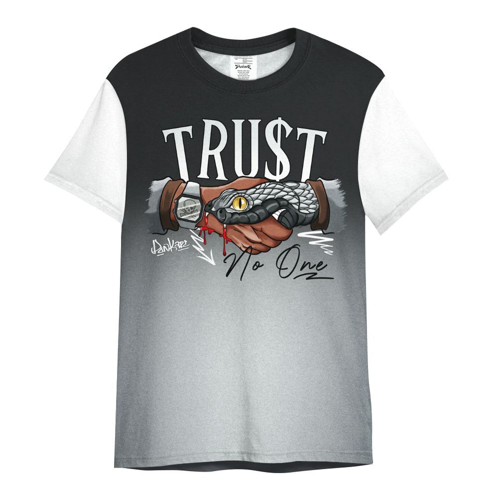 Shirt To Match Cap And Gown 6s - Snake Trust No One Drip All Over Print