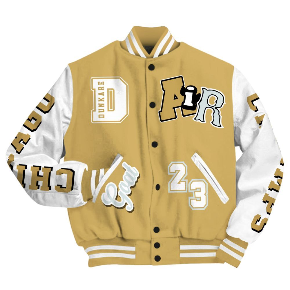 Varsity Jacket To Match Craft Paris 6s - AIR Number 23 GOAT All Over Print