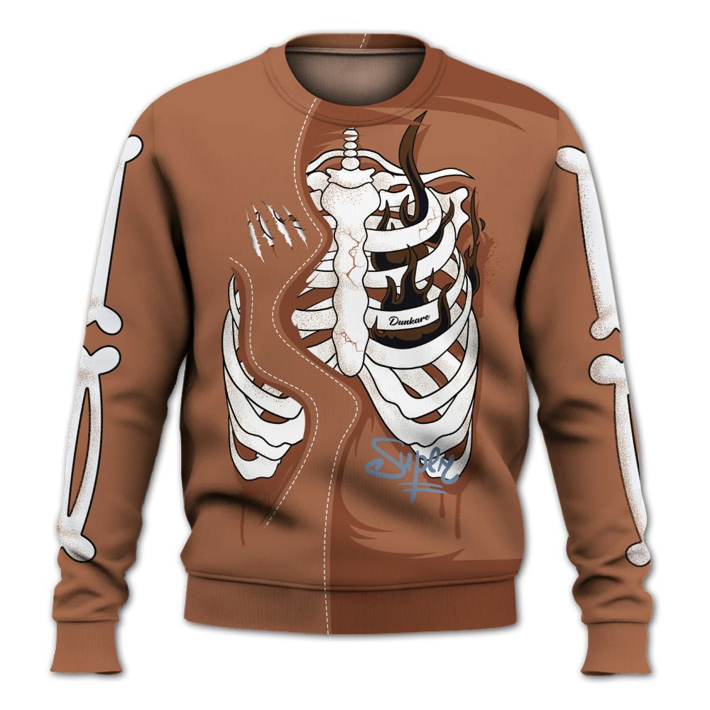 Sweatshirt To Match Air Foamposite Metallic Copper - It's The Kick For Me All Over Print