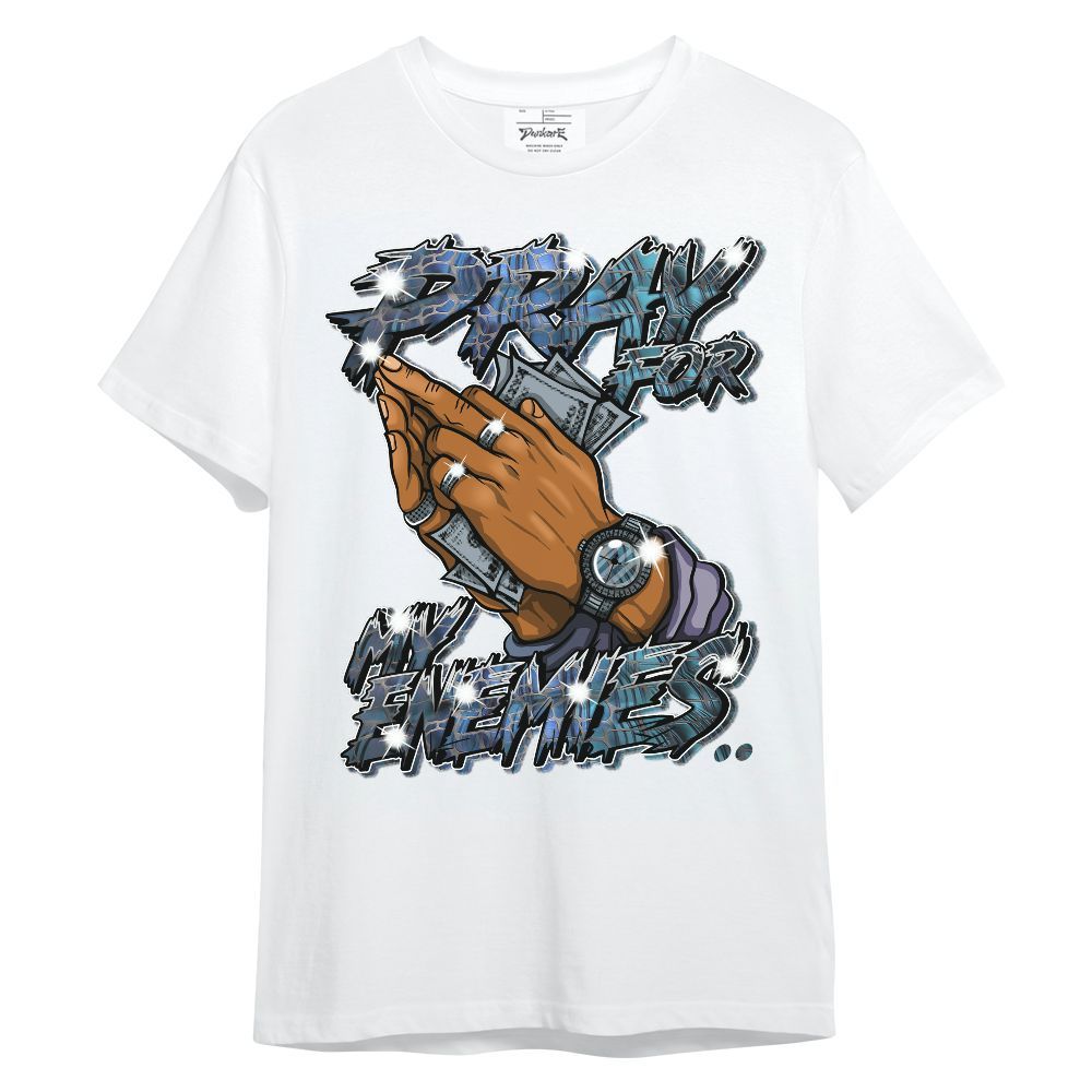 Shirt To Match Air Foamposite Kazuya Mishima - Prayed For Enemies Graphic Unisex Shirt