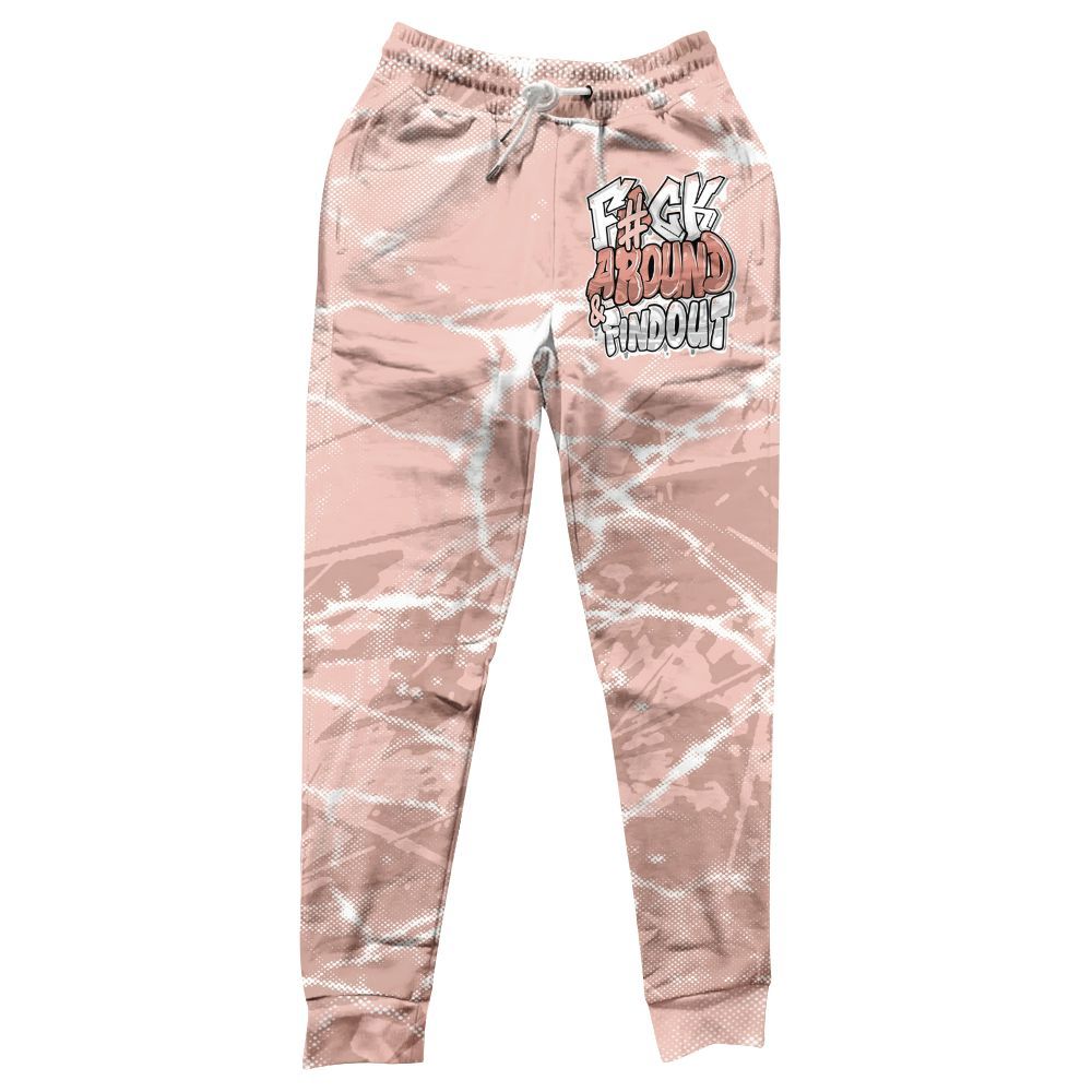Sweatpant To Match Low Legend Pink 11s - F Around Find Out Graphic Profound All Over Print