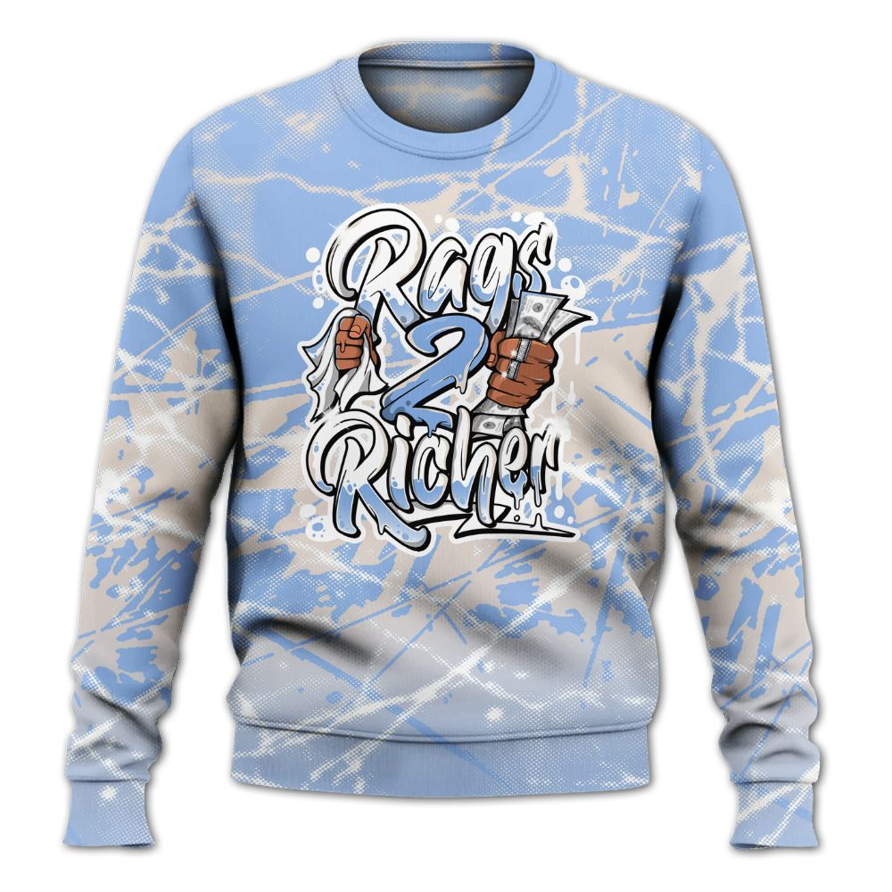 Sweatshirt To Match Air Max 1 Royal Pulse - Rag 2 Rich Graphic All Over Print