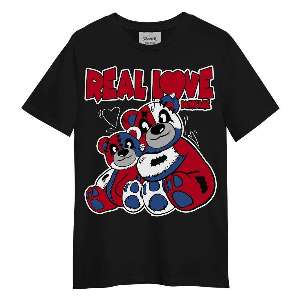 Shirt To Match Air Griffey Max Black Red Navy Blue 1s - Sincere Fondness Bear Unisex Shirt