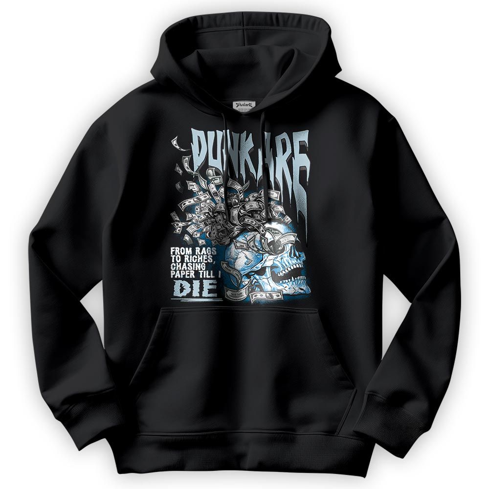 Sweatshirt To Match Powder Blue 9s Hoodie - From Rags To Riches Hoodie Unisex