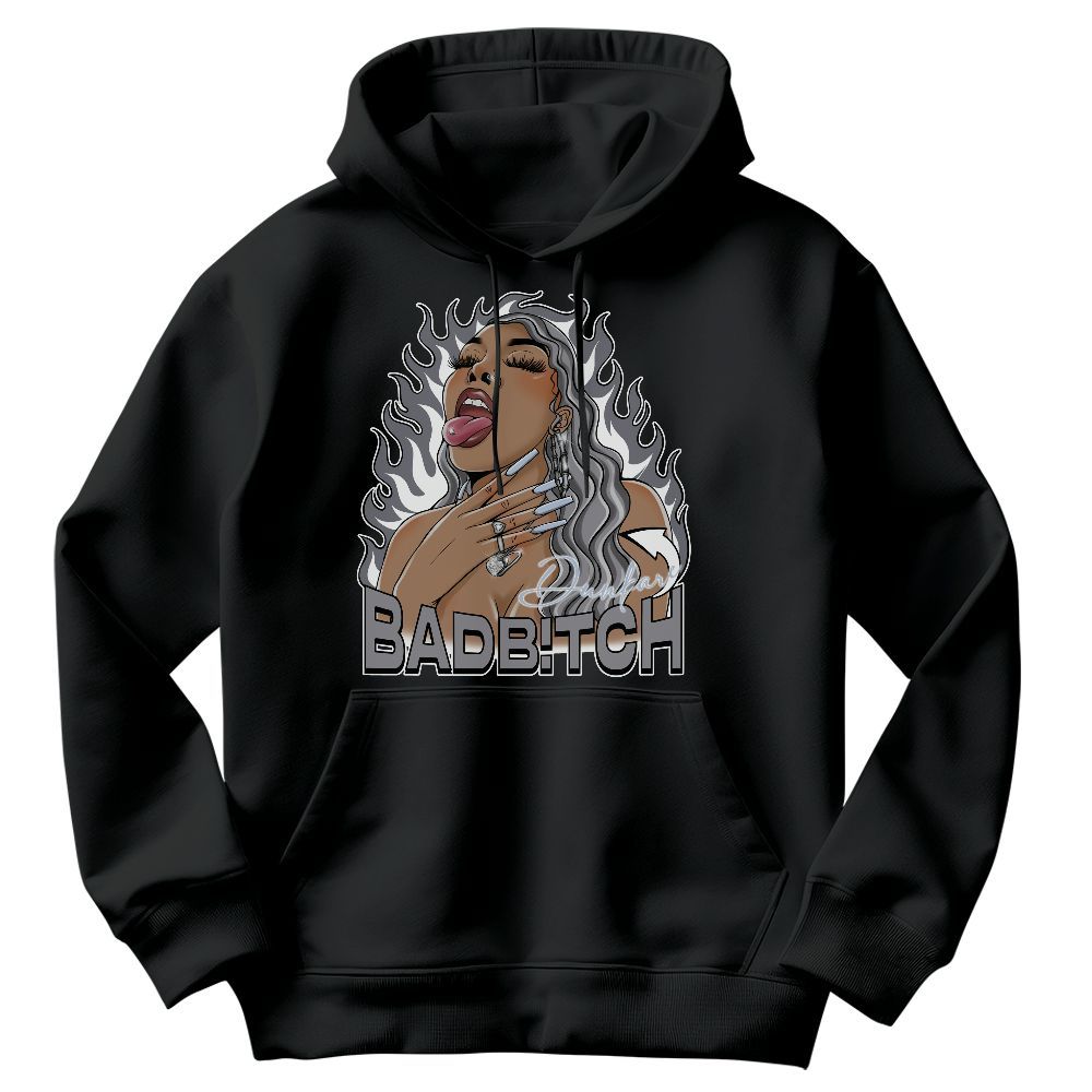 Sweatshirt To Match Low Cement Grey 11s - Bad B!tch Graphic