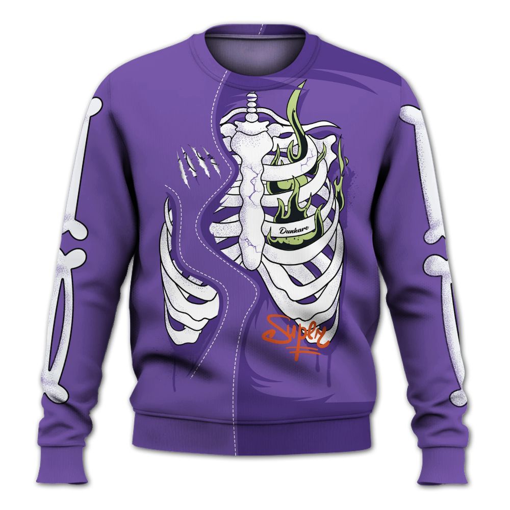 Sweatshirt To Match Canyon Purple 4s - It's The Kick For Me All Over Print