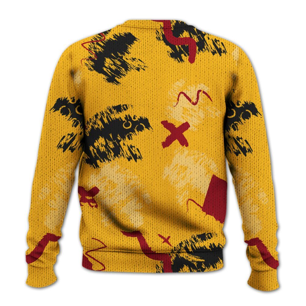 Sweater To Match White Taxi 12s Shirt, Hustle Grind Pray Graphic Street Style Graphic