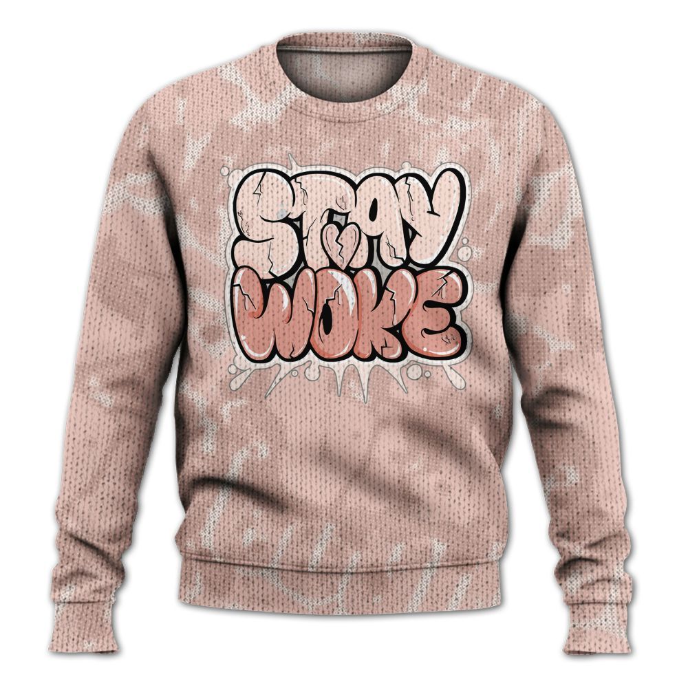 Knitted Sweater To Match Low Legend Pink 11s - Stay And Woken Street