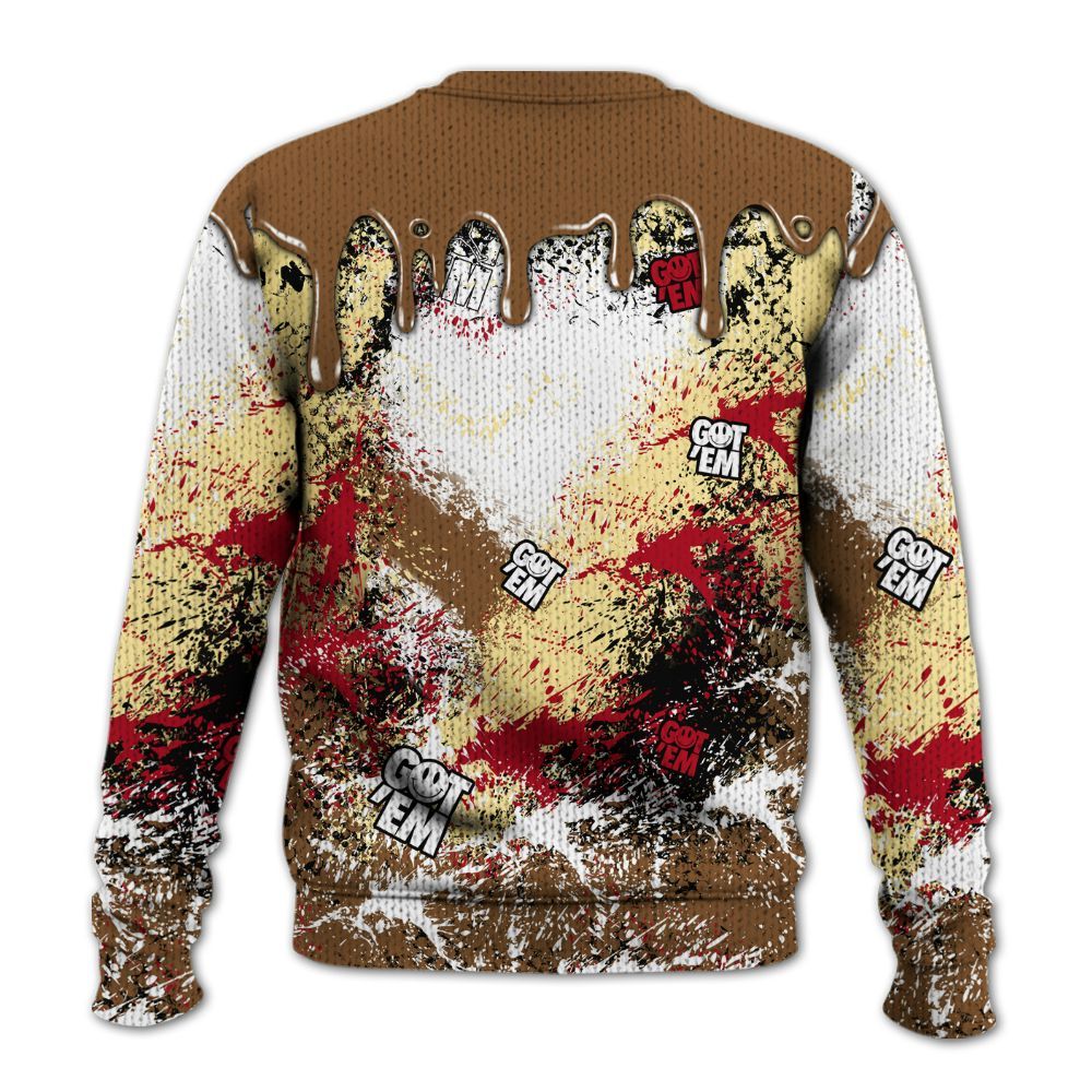 Knitted Sweater To Match Air Max 90 Escape - Dripping 23 Drip