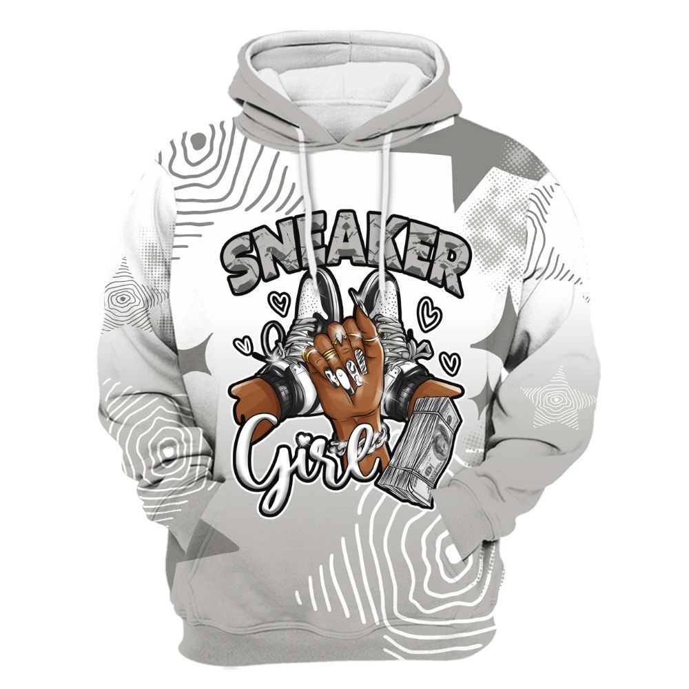 Hoodie To Match Low OG Phantom 1s - Sneakerz Girlz Unique Starz All Over Print